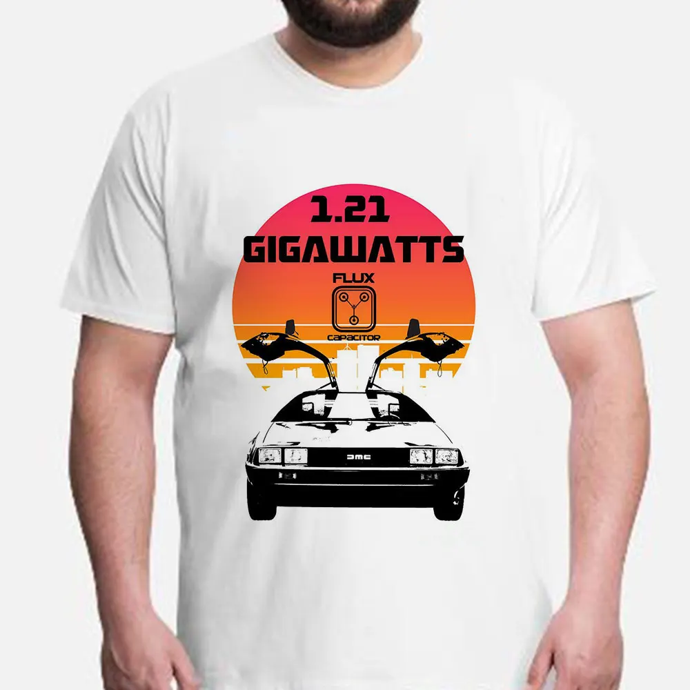 1.21 Gigawatts Flux Capacitor Retro Sci-fi Back To The Future Doc Brown Time Machine t shirt Delorean Graphic Clothes S-6XL
1.21 Gigawatts Flux Capacitor Retro Sci-fi Back To The Future Doc Brown Time Machine t shirt Delorean Graphic Clothes S-6XL