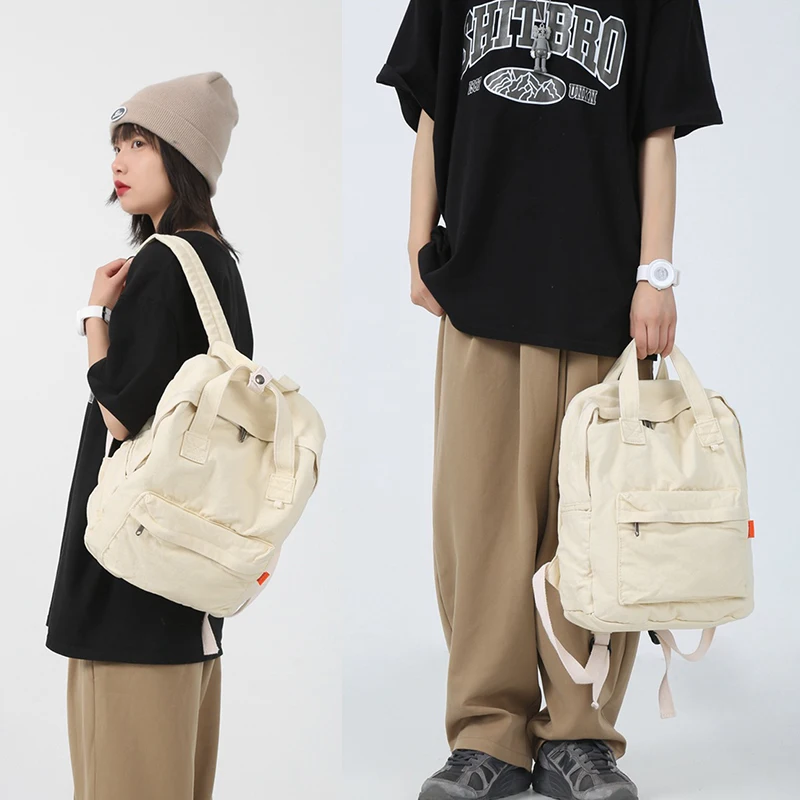 Large Capacity Canvas Backpack Laptop Backpack for Women Men Canvas Backpack Solid Color Classic Backpack Vintage Travel Daypack
Large Capacity Canvas Backpack Laptop Backpack for Women Men Canvas Backpack Solid Color Classic Backpack Vintage Travel Daypack