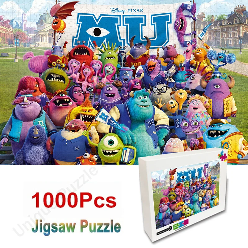Monsters University Disney Movie Diy Cartoon Puzzle 300/500/1000 Piece Puzzle Creative Imagination Toys Children's Birthday Gift
Monsters University Disney Movie Diy Cartoon Puzzle 300/500/1000 Piece Puzzle Creative Imagination Toys Children's Birthday Gift