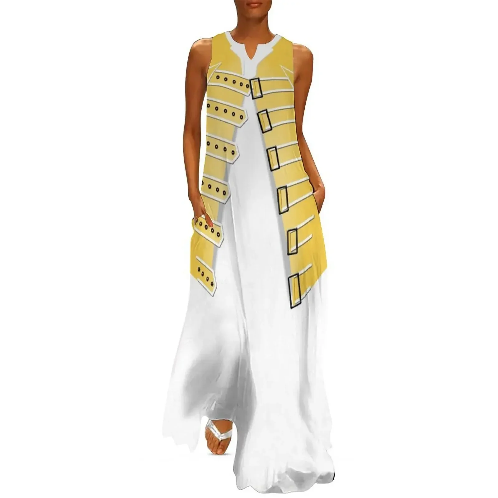 Freddie Yellow Jacket Long Dress Long dress woman summer dress daily summer dresses ladies 2025
Freddie Yellow Jacket Long Dress Long dress woman summer dress daily summer dresses ladies 2025