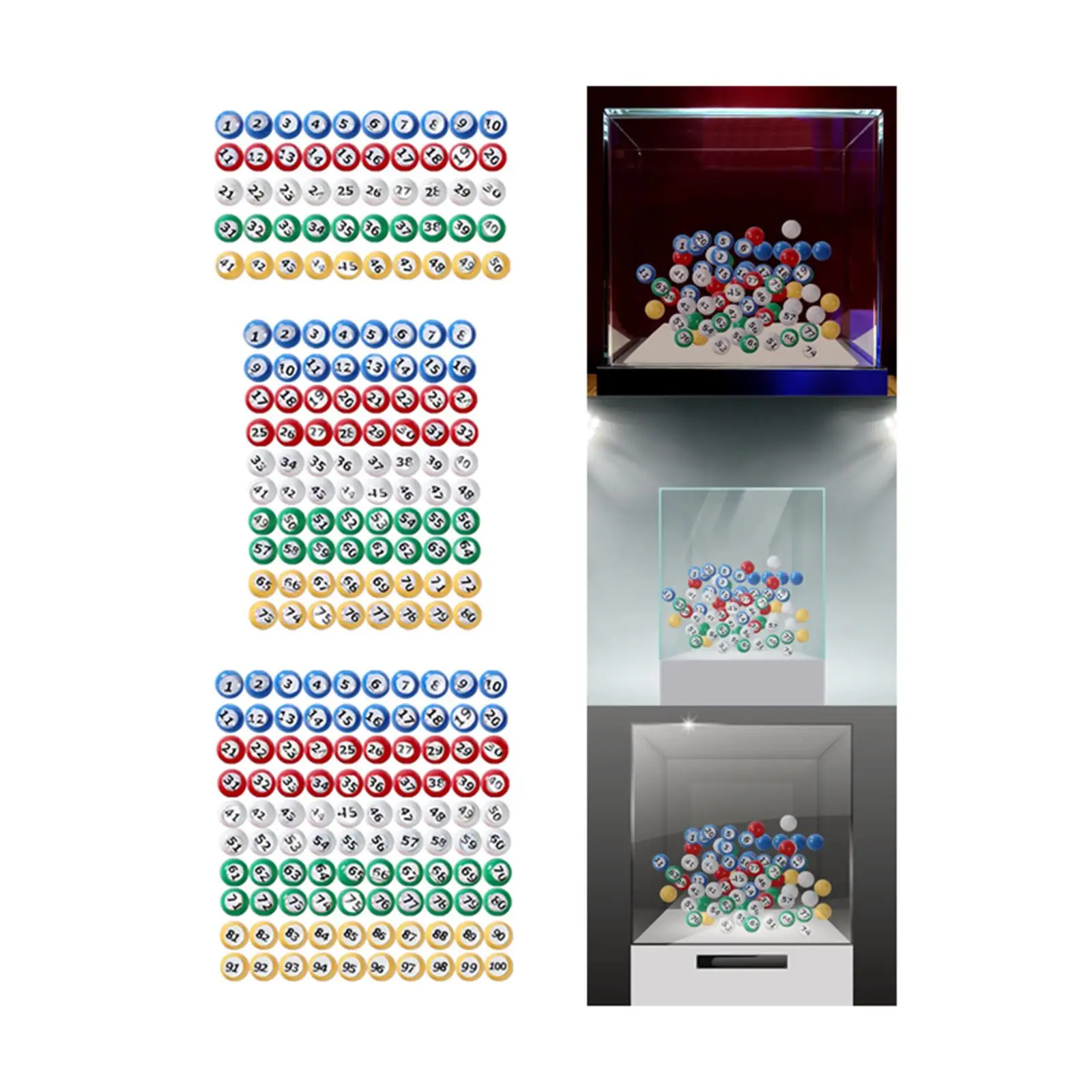 Bingo Ball Calling Balls Tally Ball Raffle Balls for Market Traveling Entertainment Household
Bingo Ball Calling Balls Tally Ball Raffle Balls for Market Traveling Entertainment Household