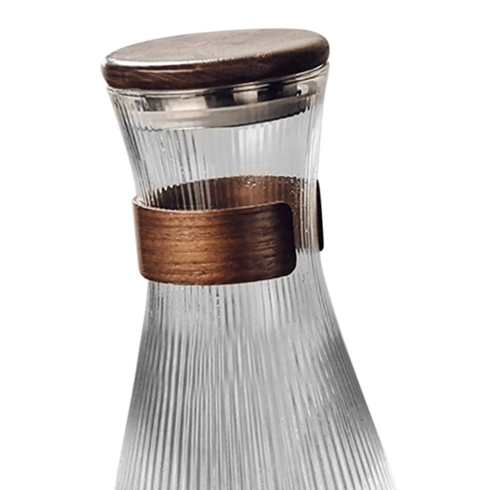 Hot Cold Glass Pitcher Walnut Lid Drink Jug 1.5L Beverage Carafe for Milk Juice Coffee Tea Home
Hot Cold Glass Pitcher Walnut Lid Drink Jug 1.5L Beverage Carafe for Milk Juice Coffee Tea Home
