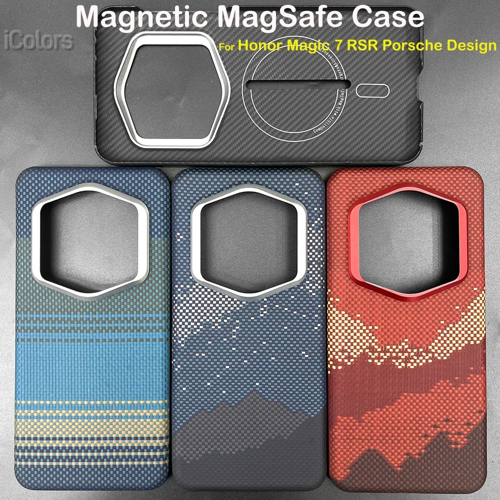 Genuine Carbon Fabric Fiber Aramid Case For Honor Magic 7 RSR /Magic 7RSR Porsche Design Ultra-thin Lightweight Protective Cove
Genuine Carbon Fabric Fiber Aramid Case For Honor Magic 7 RSR /Magic 7RSR Porsche Design Ultra-thin Lightweight Protective Cove