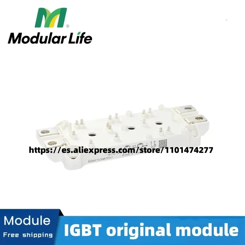 SEMIX703GB126V1 SEMIX703GB126V3 New Original module IGBT
SEMIX703GB126V1 SEMIX703GB126V3 New Original module IGBT