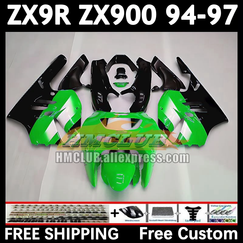 Комплект кузова зеленый черный для KAWASAKI NINJA ZX900 ZX 900 9 R 1994 1995 1996 1997 163 No.2 9R 900CC ZX-9R ZX9R 94 95 96 97 Обтекатели
Комплект кузова зеленый черный для KAWASAKI NINJA ZX900 ZX 900 9 R 1994 1995 1996 1997 163 No.2 9R 900CC ZX-9R ZX9R 94 95 96 97 Обтекатели