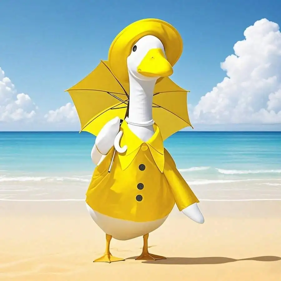 Goose Leather Outfits Yellow Porch Goose Clothes Button Raincoat With Hat And Umbrella For Outdoor Garden Yard
Goose Leather Outfits Yellow Porch Goose Clothes Button Raincoat With Hat And Umbrella For Outdoor Garden Yard