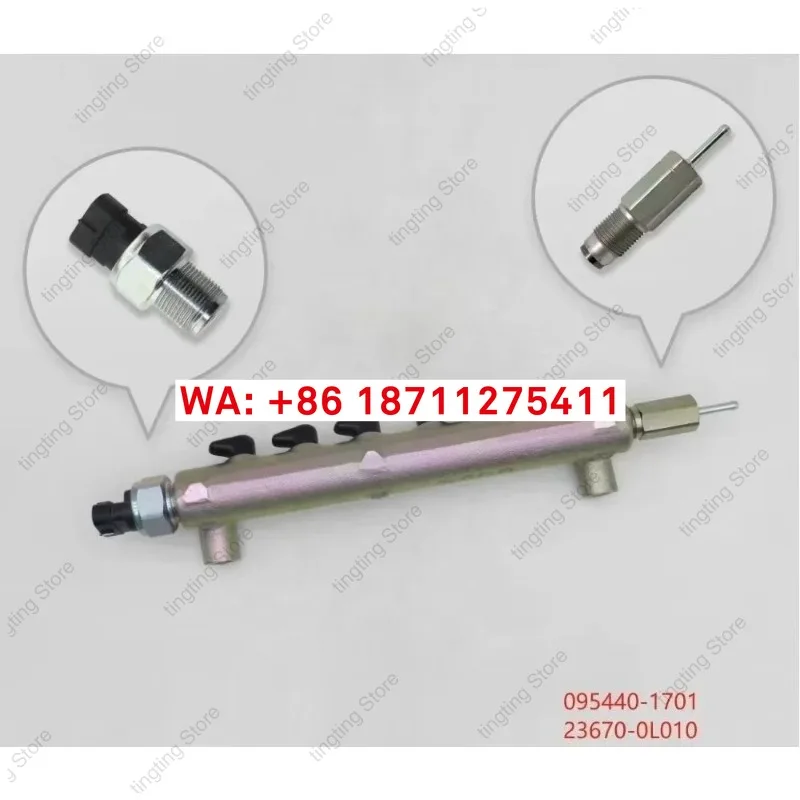 Common Rail Топливная шина 095440-0372 Запасная часть двигателя RE520929
Common Rail Топливная шина 095440-0372 Запасная часть двигателя RE520929