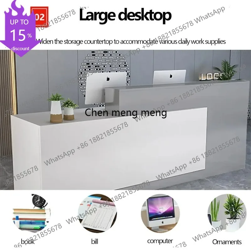 G153 Reception For Beauty Salon Front Desk Counter Home Bar Cafe Institute Furniture Luxury Bureau Meuble Office Modern Cashier
G153 Reception For Beauty Salon Front Desk Counter Home Bar Cafe Institute Furniture Luxury Bureau Meuble Office Modern Cashier