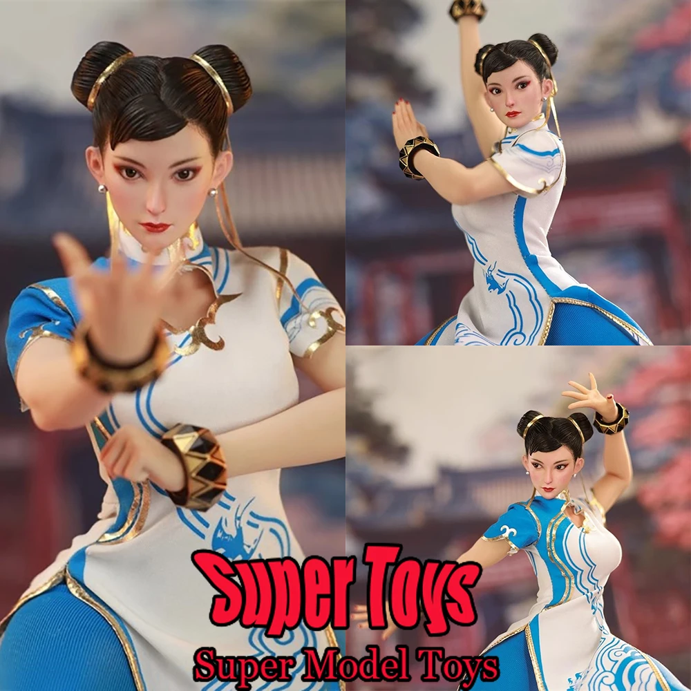 STAR MAN MS-011 1/6 Scale Female Soldier Chun-li Fighter Slim Cheongsam Edition Full Set 12-inch Action Figure Model Collection
STAR MAN MS-011 1/6 Scale Female Soldier Chun-li Fighter Slim Cheongsam Edition Full Set 12-inch Action Figure Model Collection