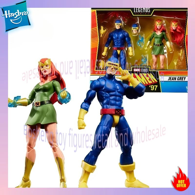 In Stock Hasbro Marvel Legends X-Men 97 Cyclops and Jean Grey 6 Inches Action Figure Model Collect Hobbies Toys Holiday Gift
In Stock Hasbro Marvel Legends X-Men 97 Cyclops and Jean Grey 6 Inches Action Figure Model Collect Hobbies Toys Holiday Gift