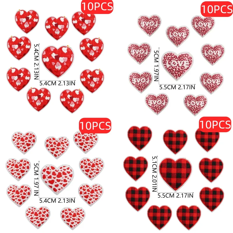 Cartoon Logo 1/10PCS Set Wholesale Red Heart Bow Embroidery Patches Decorative Ironing Sticker Sewing DIY
Cartoon Logo 1/10PCS Set Wholesale Red Heart Bow Embroidery Patches Decorative Ironing Sticker Sewing DIY