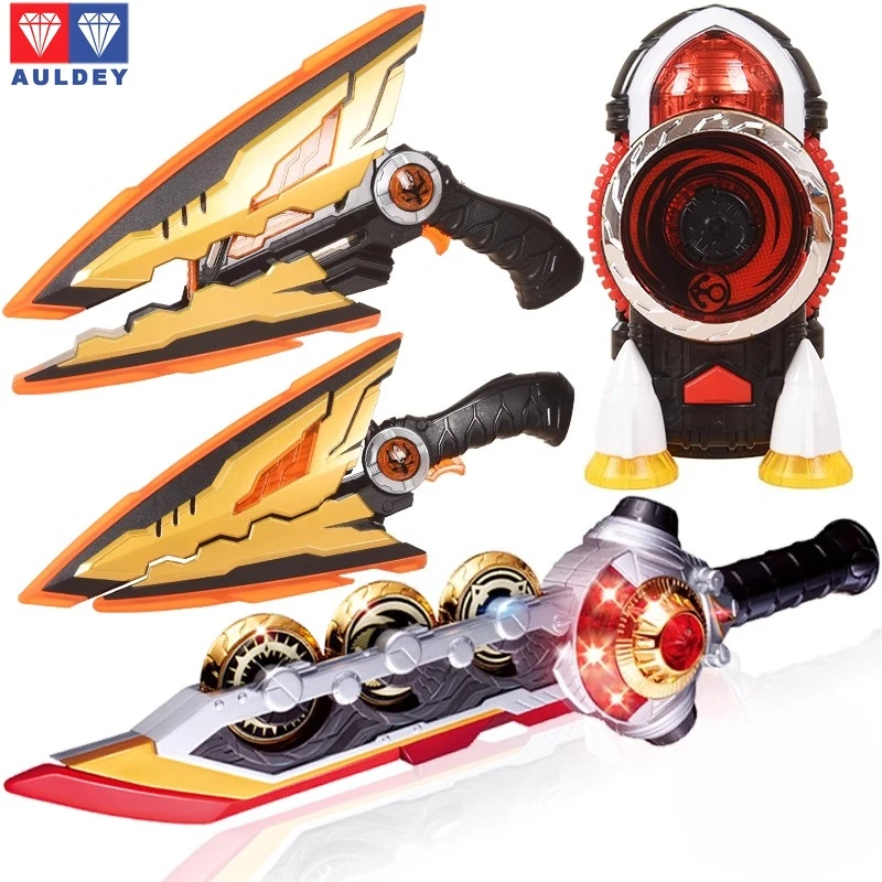In Stock AULDEY Genuine Giant Gods Battle Team Weapon Super Star Sword Sound Light Set Can Be Used To Collect Holiday Gifts 
In Stock AULDEY Genuine Giant Gods Battle Team Weapon Super Star Sword Sound Light Set Can Be Used To Collect Holiday Gifts