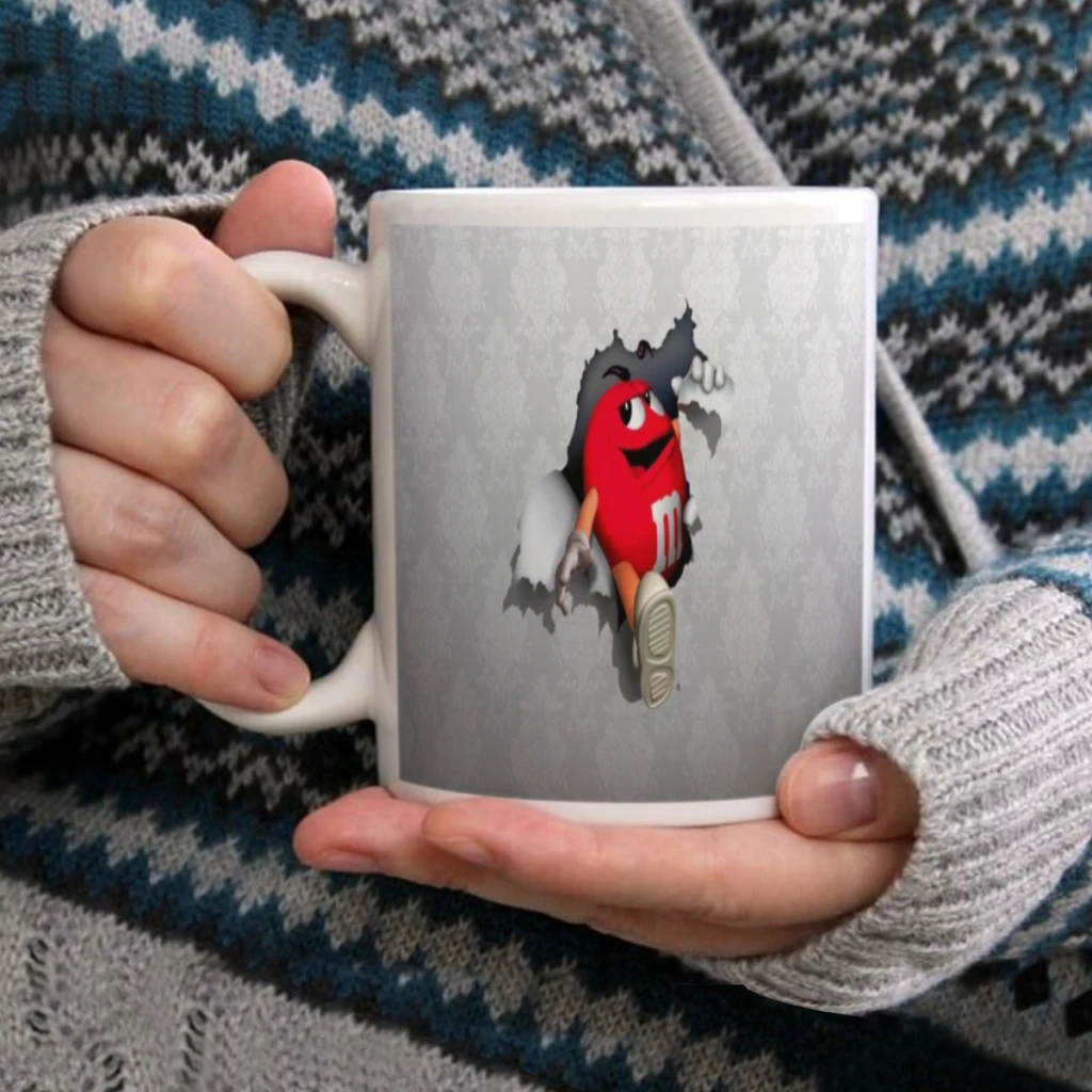 Funny M&M's Chocolate Bean 11oz Afternoon Tea Mug Multifunctional Ceramic Coffee Mug Porcelain Coffee Cup Drinking Cup
Funny M&M's Chocolate Bean 11oz Afternoon Tea Mug Multifunctional Ceramic Coffee Mug Porcelain Coffee Cup Drinking Cup