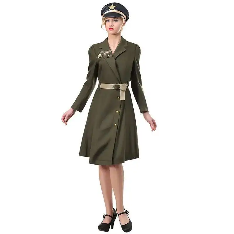 Halloween film sketch stage performance World War II US European adult military commander soldier secretary plays Costume
Halloween film sketch stage performance World War II US European adult military commander soldier secretary plays Costume