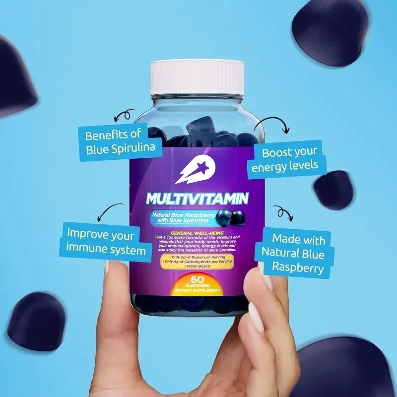 Синие жевательные конфеты спирулины на растительной основе содержит несколько витаминов для повышения ежедневной естественной энергии и поддержки иммунитета
Синие жевательные конфеты спирулины на растительной основе содержит несколько витаминов для повышения ежедневной естественной энергии и поддержки иммунитета