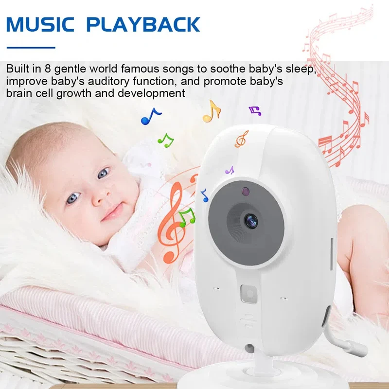 3.5 Video Baby Monitor Night Vision Security Cam 2.4G Mother Kid 2 Way Audio Talk Video Surveillance Cam With Temperature New
3.5 Video Baby Monitor Night Vision Security Cam 2.4G Mother Kid 2 Way Audio Talk Video Surveillance Cam With Temperature New