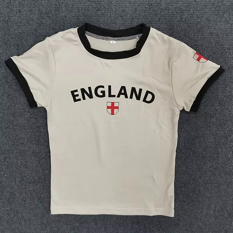 Женская футболка 2021, летняя повседневная уличная одежда в стиле Харадзюку с короткими рукавами, короткий готический укороченный топ с буквенным принтом Y2K, винтажная вышивка букв
Женская футболка 2021, летняя повседневная уличная одежда в стиле Харадзюку с короткими рукавами, короткий готический укороченный топ с буквенным принтом Y2K, винтажная вышивка букв