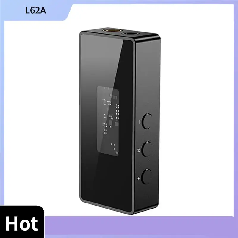 L62A HIFI Digital Audio Converter Decoder 384Khz DAC Dual Chip Amplifier 3.5Mm+4.4Mm Headphone Adapter Mobile Phone Audio
L62A HIFI Digital Audio Converter Decoder 384Khz DAC Dual Chip Amplifier 3.5Mm+4.4Mm Headphone Adapter Mobile Phone Audio
