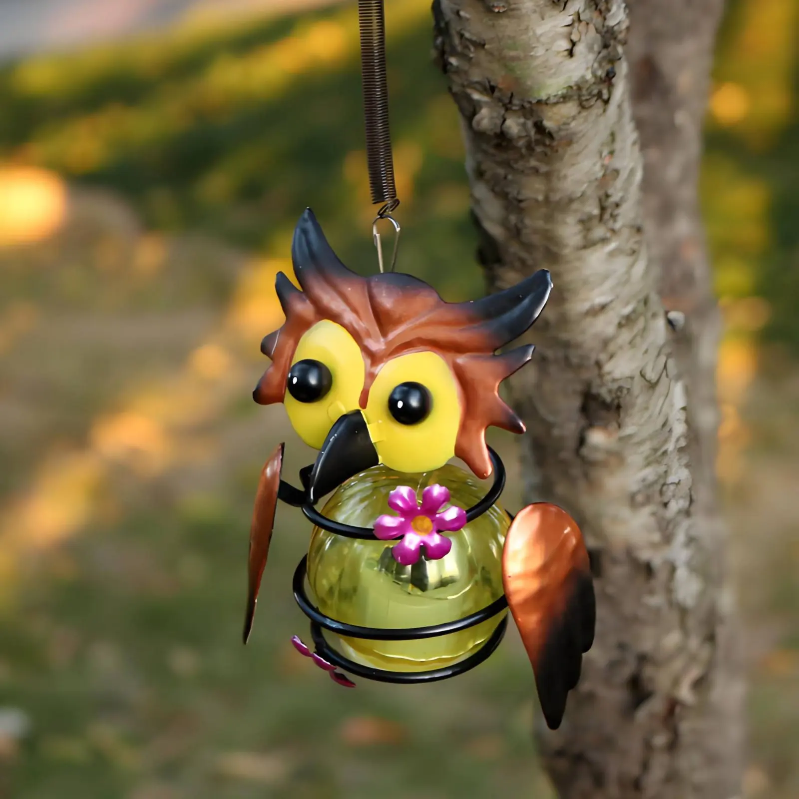 Solar Bee Lamp Weatherproof Hanging Bee Lantern Outdoor Lighting Metal Construction for Yard
Solar Bee Lamp Weatherproof Hanging Bee Lantern Outdoor Lighting Metal Construction for Yard