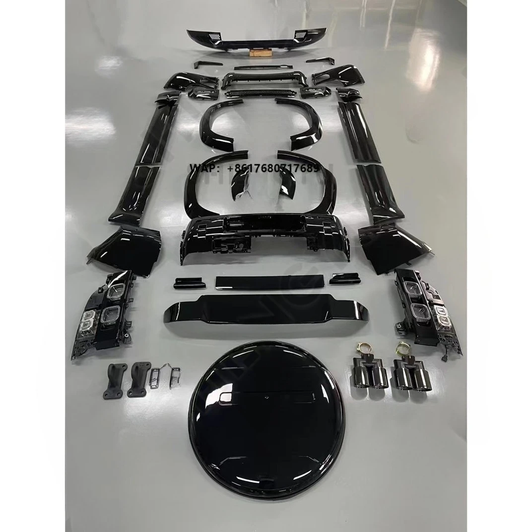 Body Kit for Defender 2020 007 Black Version Kit Contain Front and Rear Bumper with Grille and Side Skirt
Body Kit for Defender 2020 007 Black Version Kit Contain Front and Rear Bumper with Grille and Side Skirt