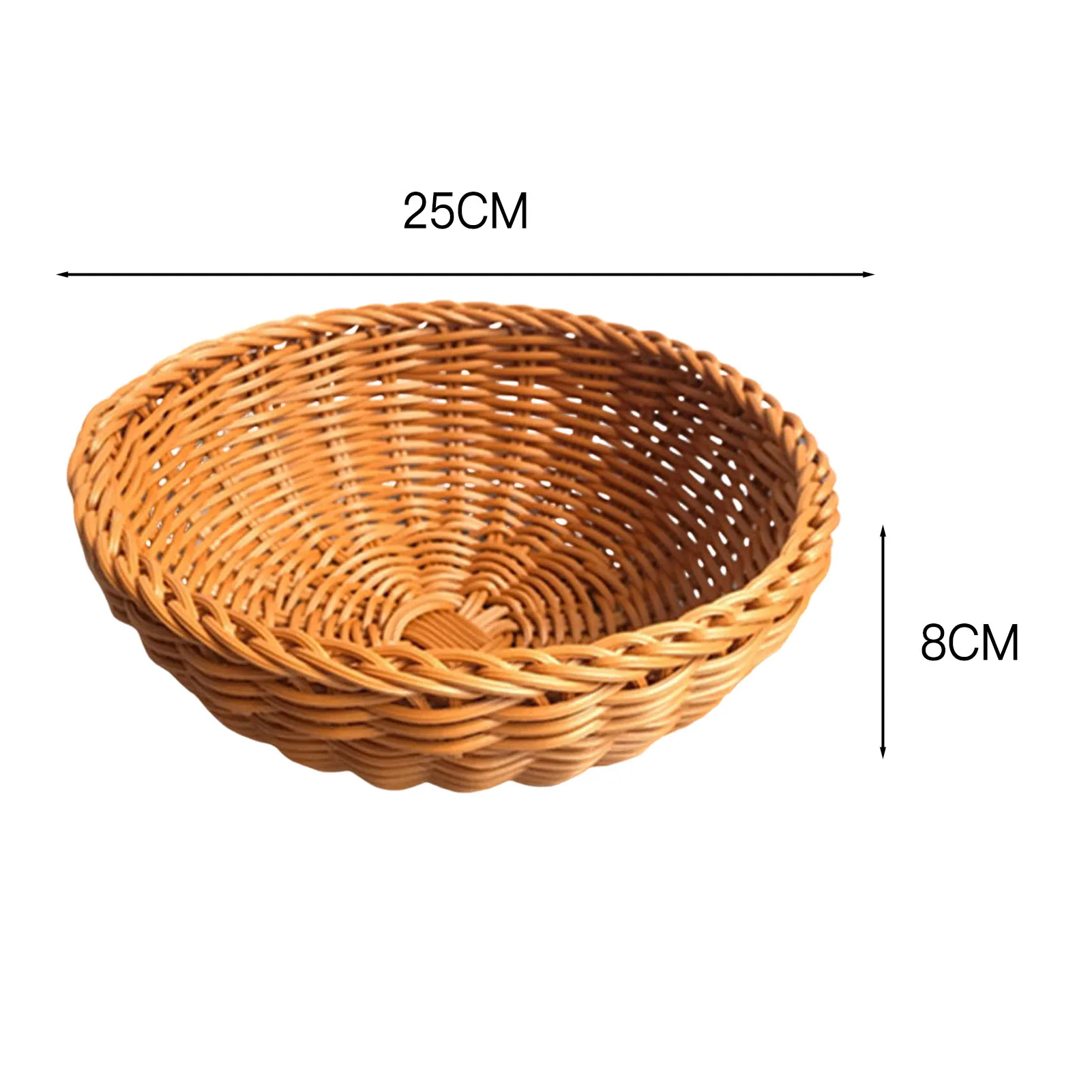 D25cm Storage Basket Desktop Organizer Basket For Food Snack Hairpin Nut Fruit Multifunctional Rattan Organizer Basket 1pc
D25cm Storage Basket Desktop Organizer Basket For Food Snack Hairpin Nut Fruit Multifunctional Rattan Organizer Basket 1pc