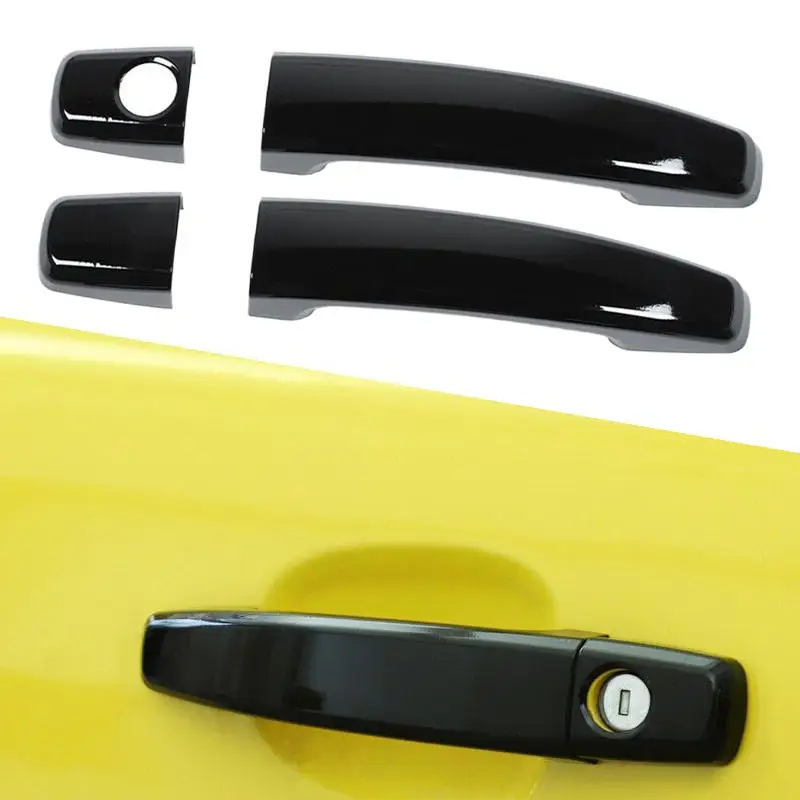 1 Pair Car Exterior Left Right Side Door Handle Cover Trim Cap Set Black ABS Fit for Chevrolet Camaro 2010-2012 2013 2014 2015
1 Pair Car Exterior Left Right Side Door Handle Cover Trim Cap Set Black ABS Fit for Chevrolet Camaro 2010-2012 2013 2014 2015