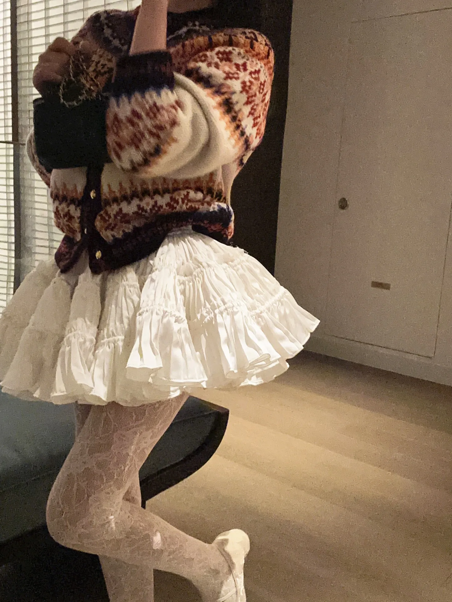 MadmanM Retro Cr Sle White Cake Skirt Puffy ort Skirt Wrinkled Multi-layered Women's Mid-waist Ci Commute Skirt
MadmanM Retro Cr Sle White Cake Skirt Puffy ort Skirt Wrinkled Multi-layered Women's Mid-waist Ci Commute Skirt