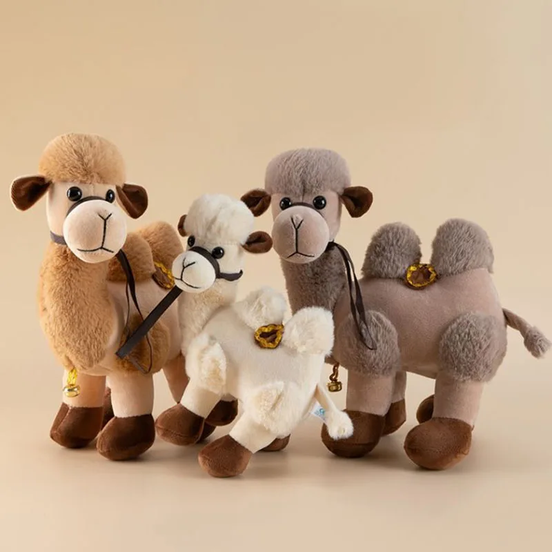 Cute Camel Plush Toy with Bell Soft Stuffed Animal Doll Fluffy Throw Pillow for Kid Adult Decor Creative Birthday Christmas Gift
Cute Camel Plush Toy with Bell Soft Stuffed Animal Doll Fluffy Throw Pillow for Kid Adult Decor Creative Birthday Christmas Gift