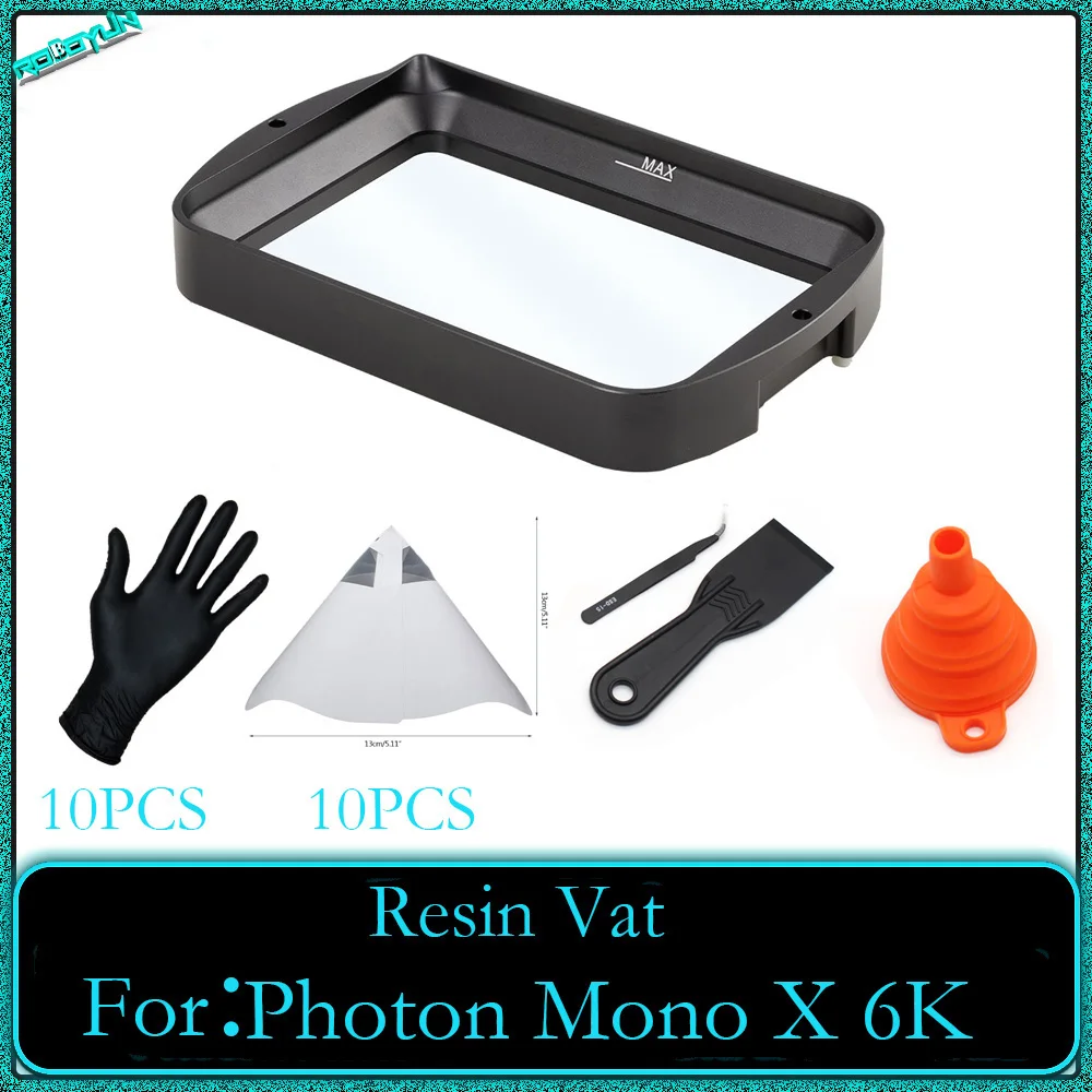 ANYCUBIC 3D Printers Accessories UV Resin Vat Tank For Photon X 6K 3d PRINTER 1PCS
ANYCUBIC 3D Printers Accessories UV Resin Vat Tank For Photon X 6K 3d PRINTER 1PCS