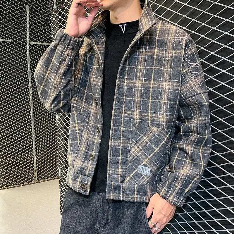 Men's Wool & Blends Jackets Stylish Male Coats Trendy High Quality Aesthetic Joker Harajuku Fast Delvery Luxury Designer Casual
Men's Wool & Blends Jackets Stylish Male Coats Trendy High Quality Aesthetic Joker Harajuku Fast Delvery Luxury Designer Casual