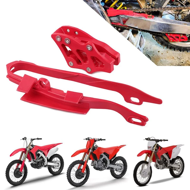 Motorcycle Chain Slider Guide Protector + Chain Guide Guard For Honda CR125R CR250R CRF250R CRF450R CRF250X CRF450X Accessories
Motorcycle Chain Slider Guide Protector + Chain Guide Guard For Honda CR125R CR250R CRF250R CRF450R CRF250X CRF450X Accessories