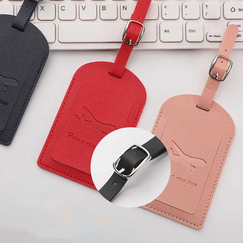1pc PU Leather Letter Print Luggage Tag Anti Loss Travel Luggage Tag Solid Color Luggage Tags Suitcase Label Travel Accessories
1pc PU Leather Letter Print Luggage Tag Anti Loss Travel Luggage Tag Solid Color Luggage Tags Suitcase Label Travel Accessories