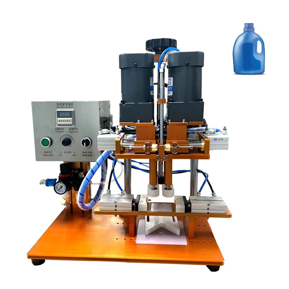 Semi Automatic Tabletop Essential Oil Dropper Trigger Sprayer Bottle Screw Capper Capping Machine
Semi Automatic Tabletop Essential Oil Dropper Trigger Sprayer Bottle Screw Capper Capping Machine