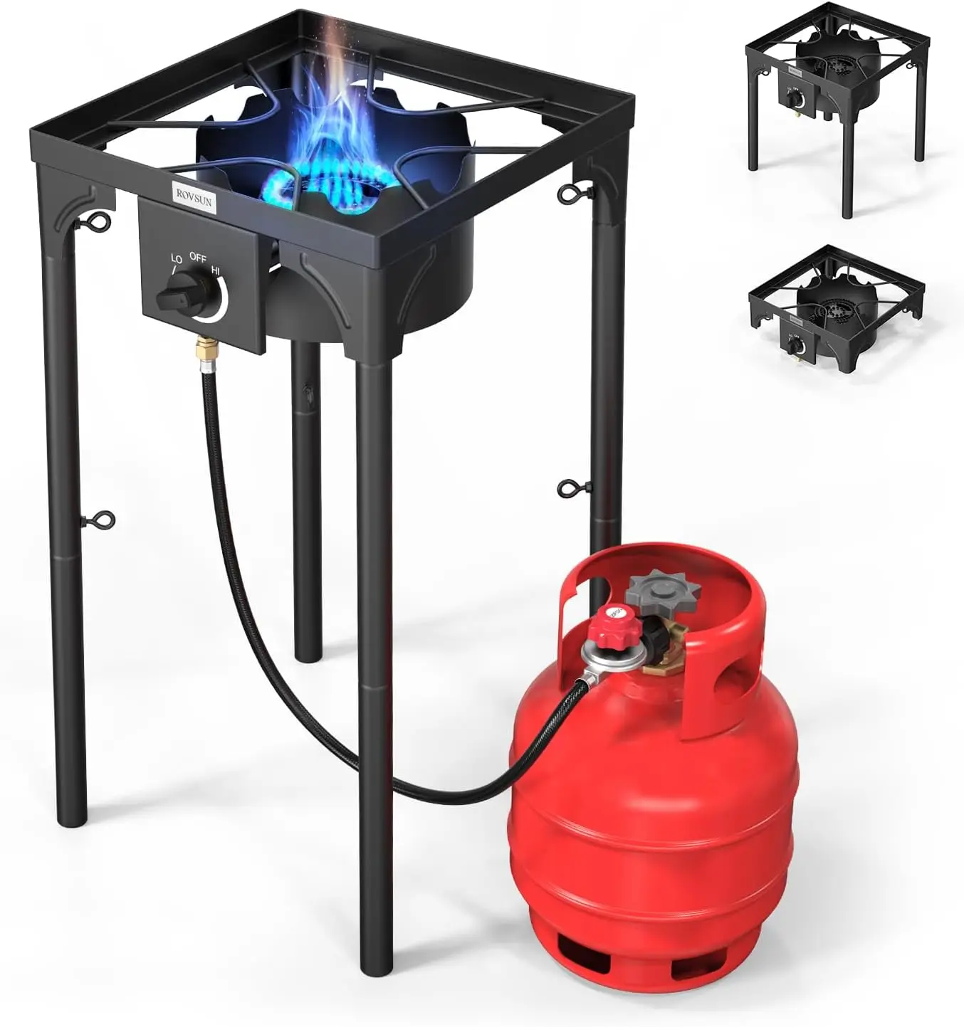 Outdoor Camping and Home Brewing - Propane Burner, 100,000 BTU, 20psi Regulator
Outdoor Camping and Home Brewing - Propane Burner, 100,000 BTU, 20psi Regulator