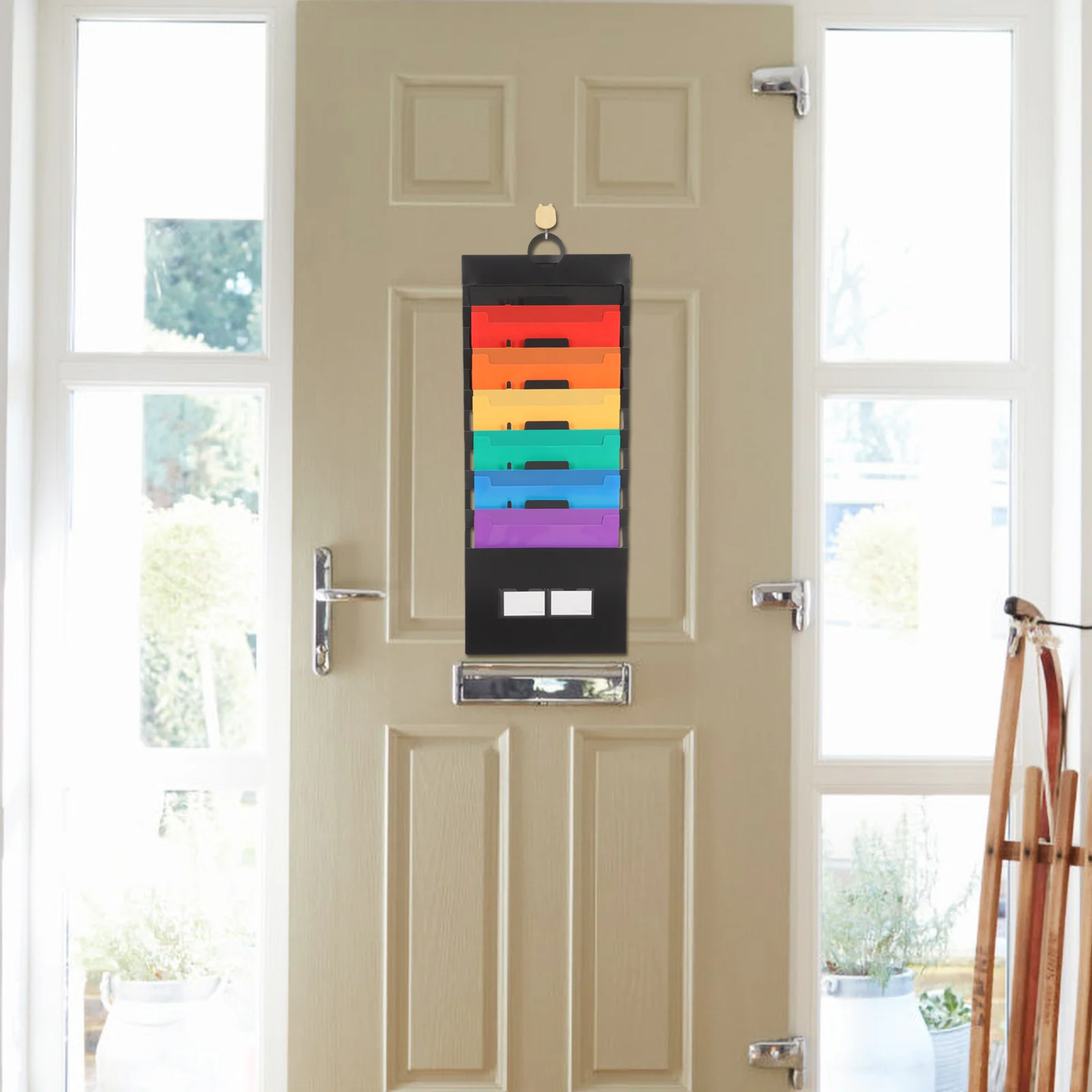 File Folder Round Handle Simple Stylish Portable PP Material Hanging File Organizer Document Storage Bag for Office
File Folder Round Handle Simple Stylish Portable PP Material Hanging File Organizer Document Storage Bag for Office