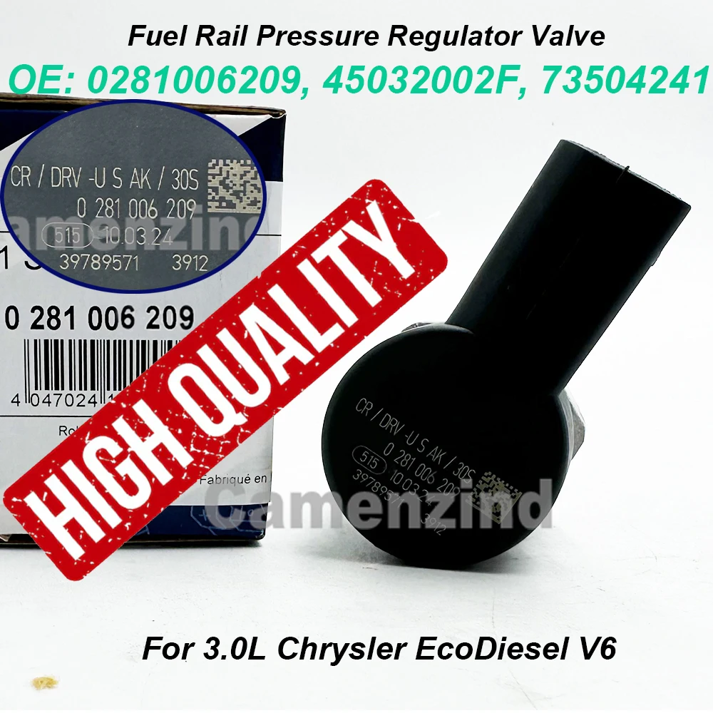 0281006209 45032002F 73504241 Клапан регулятора давления в топливной рампе 5231350069 для DODGE RAM ECODIESEL 3.0L 2014-2019 гг., высокое качество
0281006209 45032002F 73504241 Клапан регулятора давления в топливной рампе 5231350069 для DODGE RAM ECODIESEL 3.0L 2014-2019 гг., высокое качество