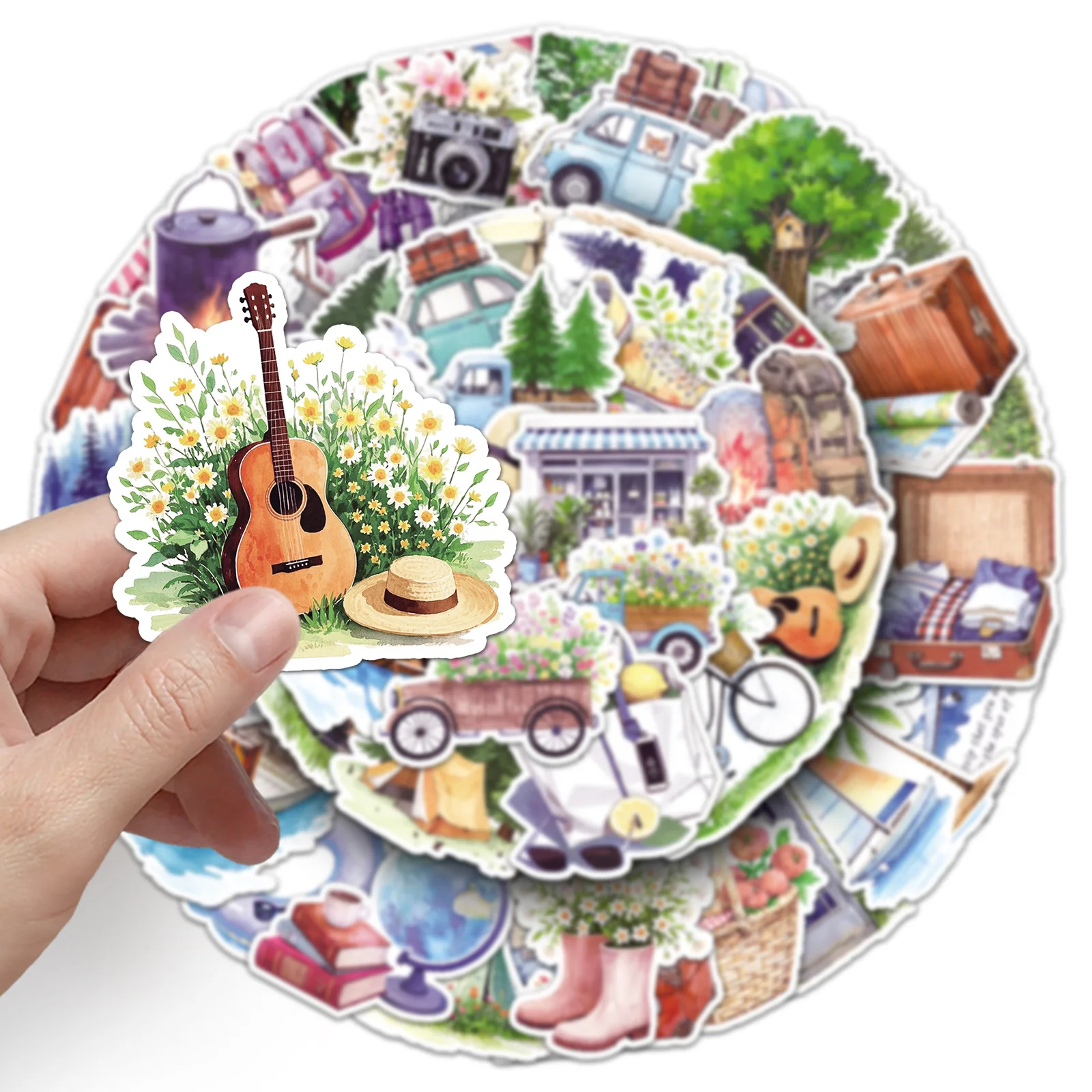 10/50PCS Outdoor Camping Graffiti DIY Stickers Landscape Thing Cartoon Decals Commemorate Decoration Toy Laptop Guitar Car Bike
10/50PCS Outdoor Camping Graffiti DIY Stickers Landscape Thing Cartoon Decals Commemorate Decoration Toy Laptop Guitar Car Bike