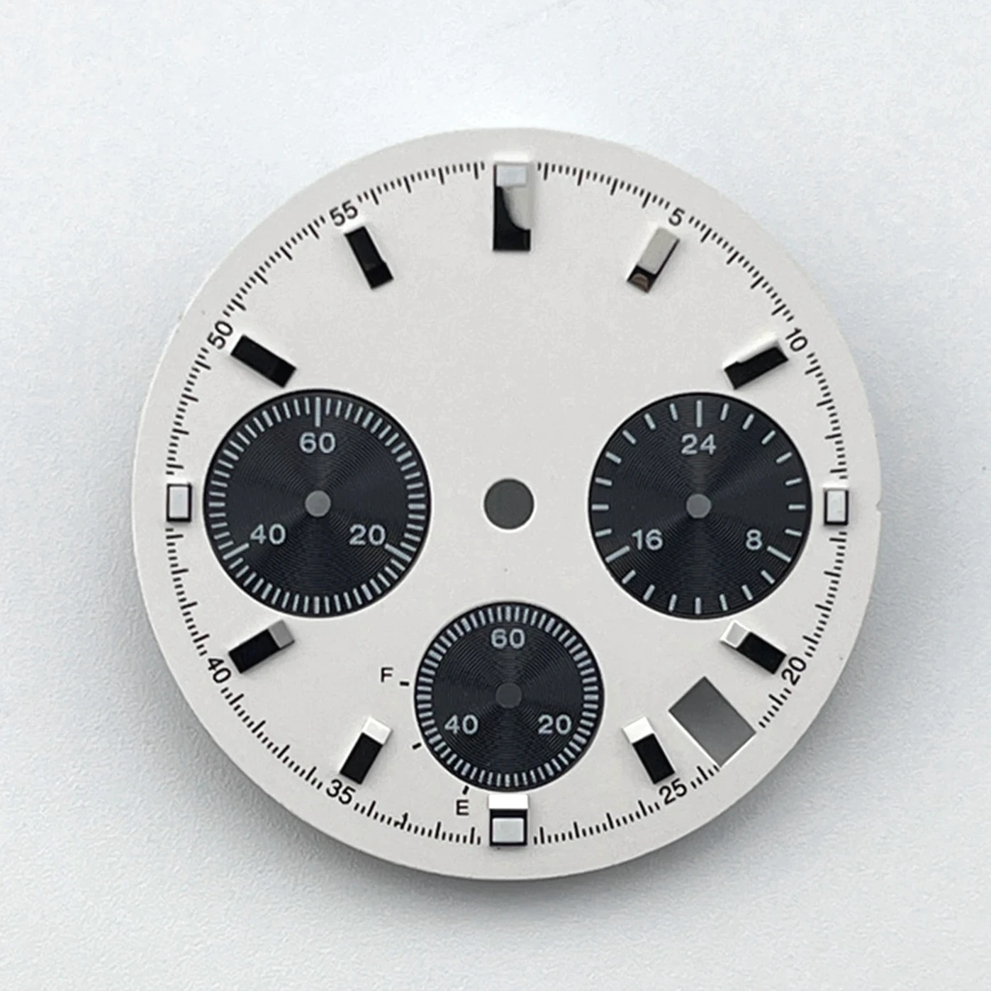 New VK63 Watch Dial Luminous Index Modified Black/Blue/White Watch Face Multi-function 29.5mm Dial for VK63 Movement 
New VK63 Watch Dial Luminous Index Modified Black/Blue/White Watch Face Multi-function 29.5mm Dial for VK63 Movement