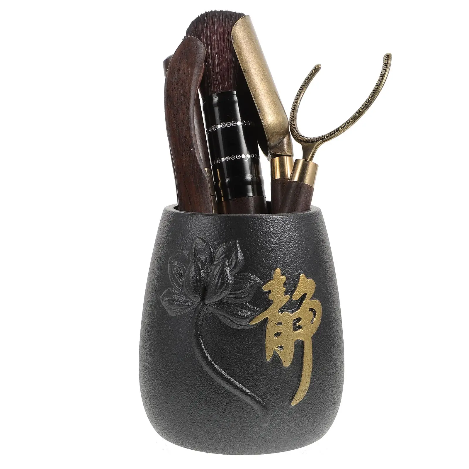Chinese Tea Making Tool Set Wood Ceramic Copper Material Practical Design Portable Tea Ceremony Utensils Kit Home Use
Chinese Tea Making Tool Set Wood Ceramic Copper Material Practical Design Portable Tea Ceremony Utensils Kit Home Use