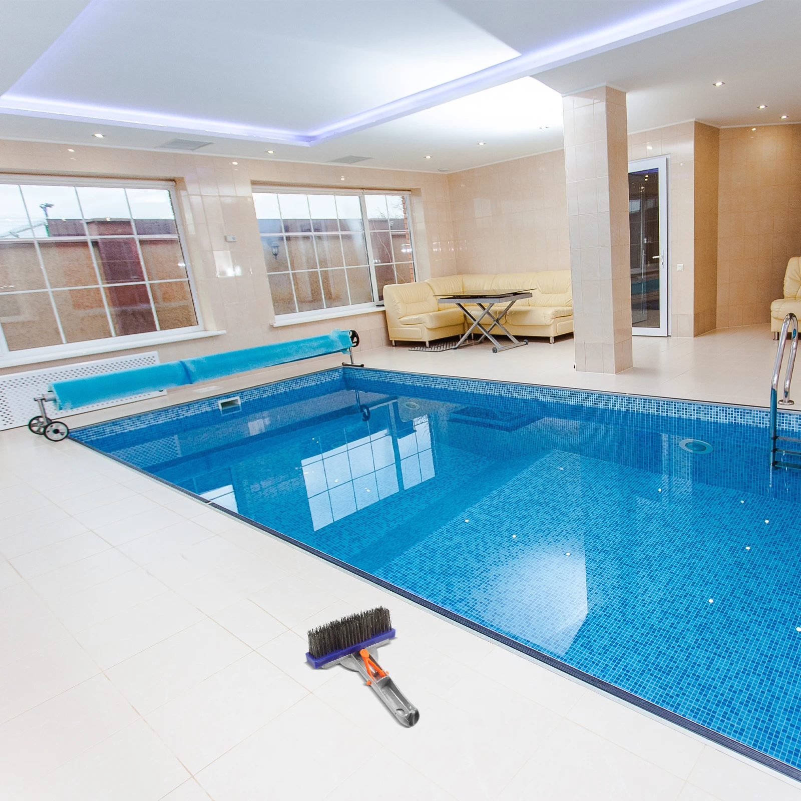 Swimming Metal Tool Durable Scrub Wire Brush Algae Brush Pool Brushes For Cleaning Pool Walls Long Handle Cleaning Equipment
Swimming Metal Tool Durable Scrub Wire Brush Algae Brush Pool Brushes For Cleaning Pool Walls Long Handle Cleaning Equipment