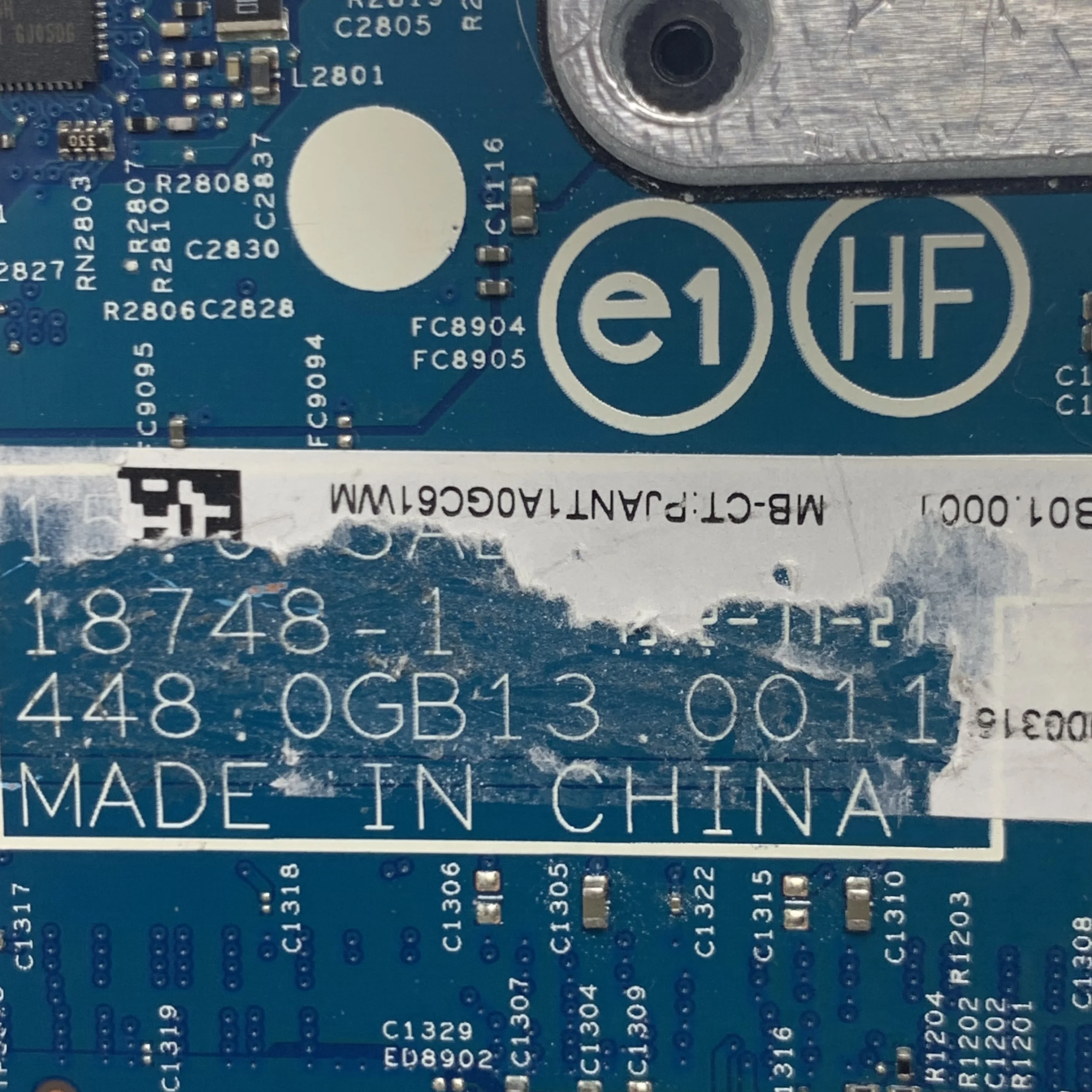 448.0GB13.0011 18748-1 Материнская плата для ноутбука HP X360 Convertible 15M-DR 15-DR с процессором SREJQ I5-8265U 100% полное тестирование
448.0GB13.0011 18748-1 Материнская плата для ноутбука HP X360 Convertible 15M-DR 15-DR с процессором SREJQ I5-8265U 100% полное тестирование
