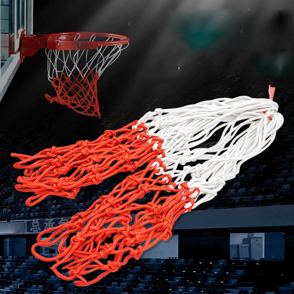 Professional Basketball Net Replacement Heavy Duty Nylon Mesh All-Weather 12 For Standard Rims Red Color
Professional Basketball Net Replacement Heavy Duty Nylon Mesh All-Weather 12 For Standard Rims Red Color
