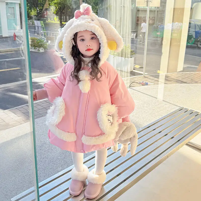 Kawaii модная теплая куртка с хлопковой подкладкой для девочек, студенческая зимняя повседневная утепленная куртка средней длины с капюшоном, детская одежда, новинка
Kawaii модная теплая куртка с хлопковой подкладкой для девочек, студенческая зимняя повседневная утепленная куртка средней длины с капюшоном, детская одежда, новинка