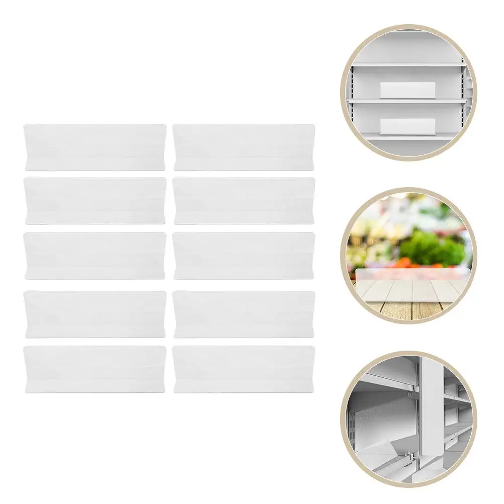 10 Pcs Shelf Dividers 25CM Plastic Supermarket L Shaped Thickened Storage Rack Organizers Transparent Separators For Home Store
10 Pcs Shelf Dividers 25CM Plastic Supermarket L Shaped Thickened Storage Rack Organizers Transparent Separators For Home Store