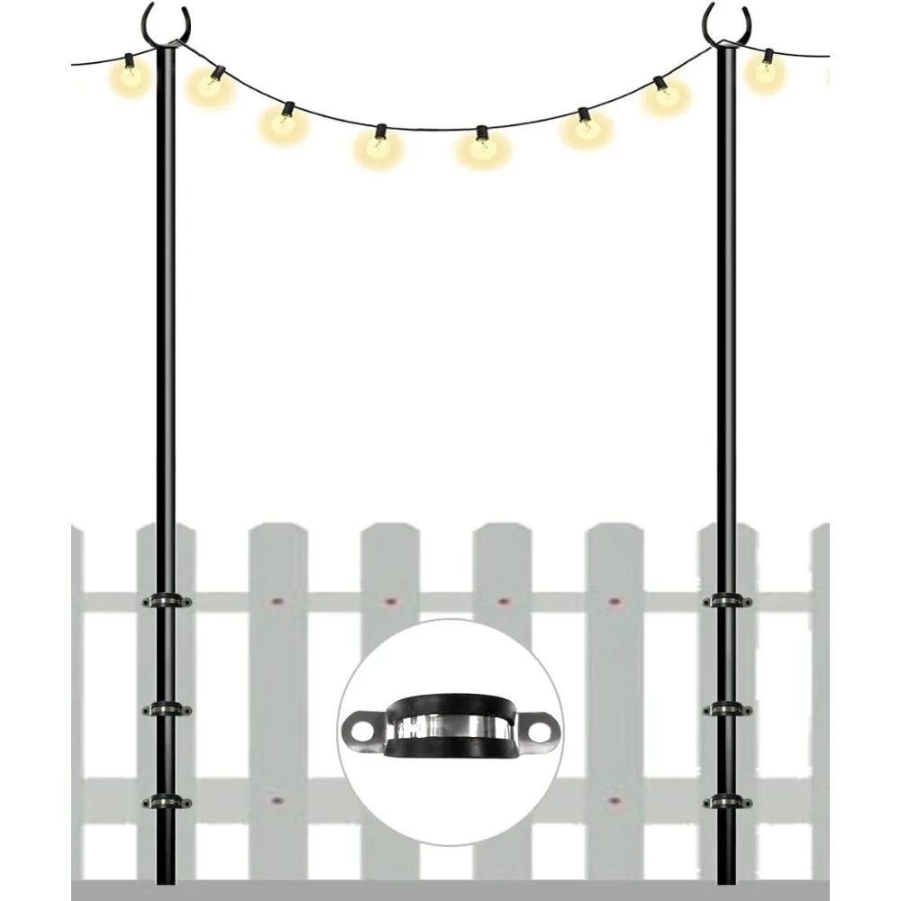 Наружная гирлянда, 10-футовая сверхмощная подставка для освещения, вешалка для наружной палубы, ограждения, заднего двора, патио, Рождества, w
Наружная гирлянда, 10-футовая сверхмощная подставка для освещения, вешалка для наружной палубы, ограждения, заднего двора, патио, Рождества, w