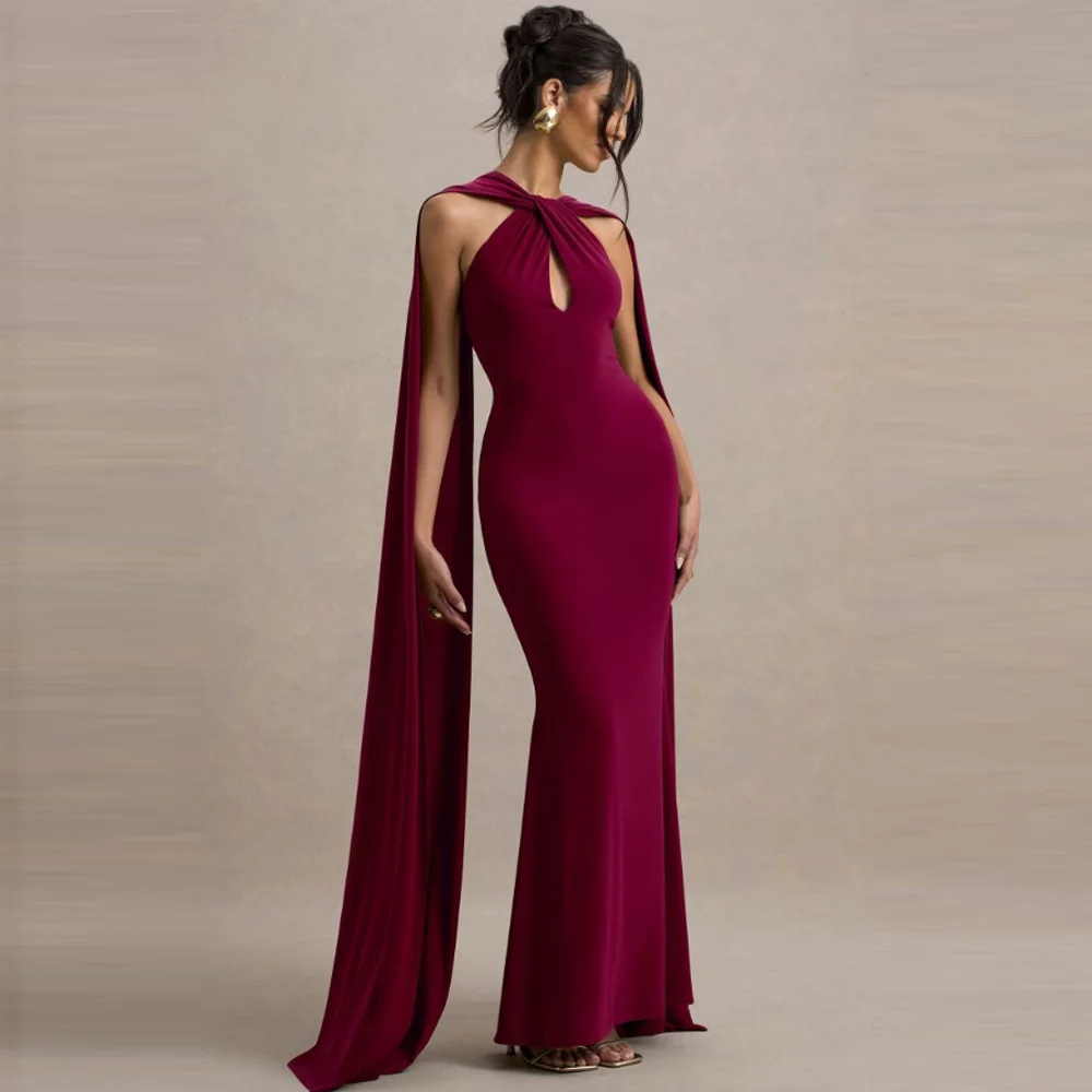 Fashion Evening Dresses Halter Criss Cross Sexy Backless Mermaid Party Prom Gown High Quality D Customized
Fashion Evening Dresses Halter Criss Cross Sexy Backless Mermaid Party Prom Gown High Quality D Customized