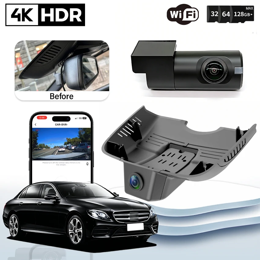 Plug and play 4K Car DashCam For Mercedes Benz E Class W212 C207 2009-2016 C Class W204 C63 C204 11-14 Dvr Video Recorder Camera
Plug and play 4K Car DashCam For Mercedes Benz E Class W212 C207 2009-2016 C Class W204 C63 C204 11-14 Dvr Video Recorder Camera