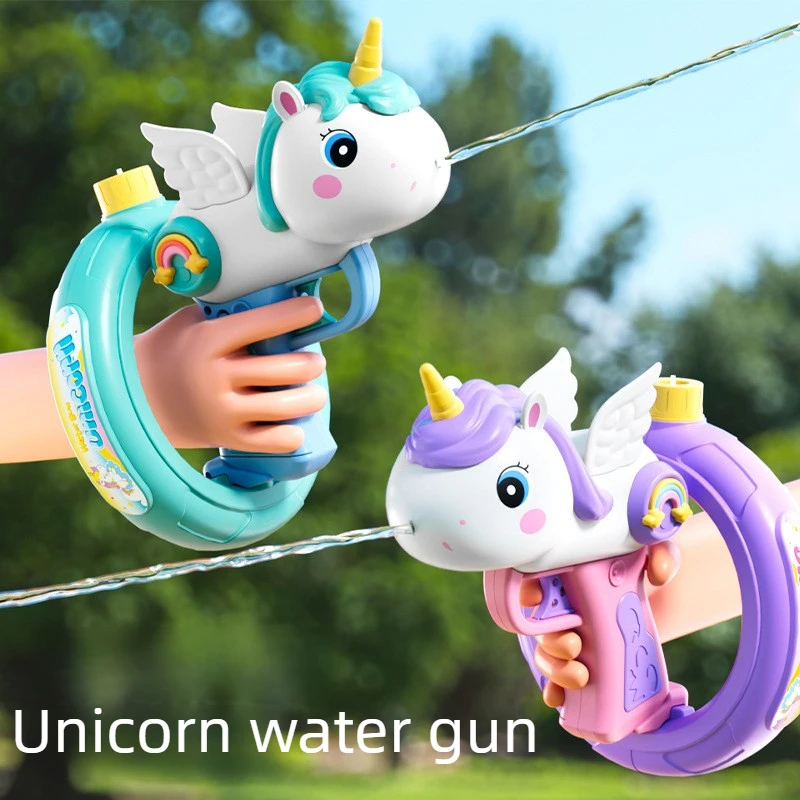 Unicorn Electric Water Gun Continuous Firing Squirt Gun Large Capacity Long Range Shooting Watergun Summer Beach Outdoor Toy
Unicorn Electric Water Gun Continuous Firing Squirt Gun Large Capacity Long Range Shooting Watergun Summer Beach Outdoor Toy
