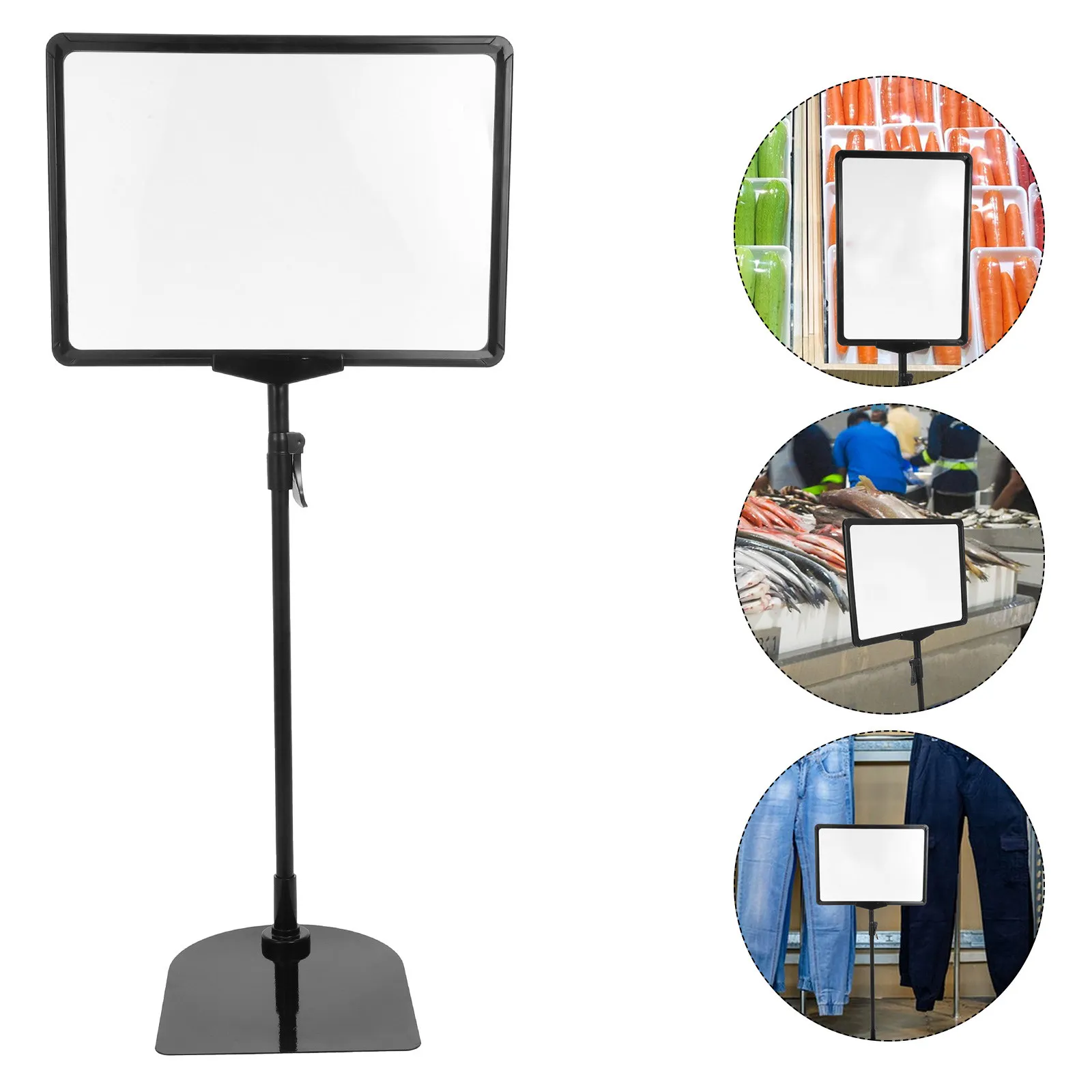 Adjustable Poster Stand A4 Tabletop Sign Holder Heavy Duty Plastic Display Stand for Indoor Advertising Retail Store Supermarket
Adjustable Poster Stand A4 Tabletop Sign Holder Heavy Duty Plastic Display Stand for Indoor Advertising Retail Store Supermarket