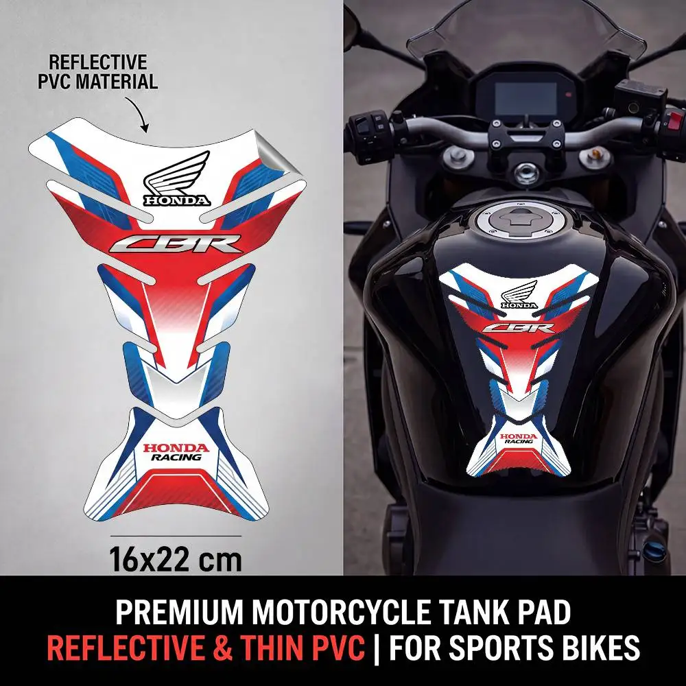 FOR HONDA RACING Motorcycle PVC Tank Pad Tank Cap Protector Racing Sticker Universal
FOR HONDA RACING Motorcycle PVC Tank Pad Tank Cap Protector Racing Sticker Universal